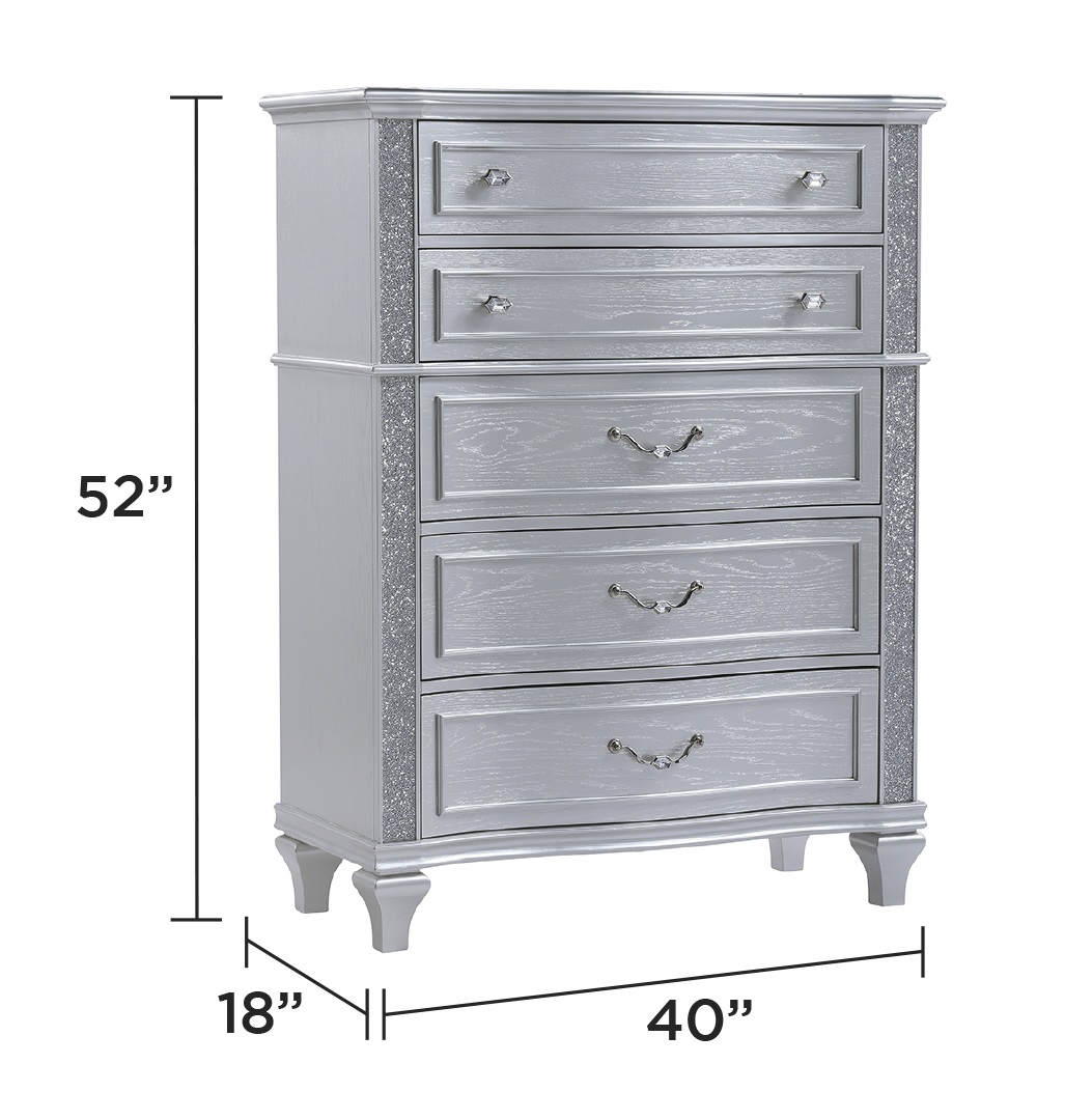 Mystic Wood Chest w/3 Drawers