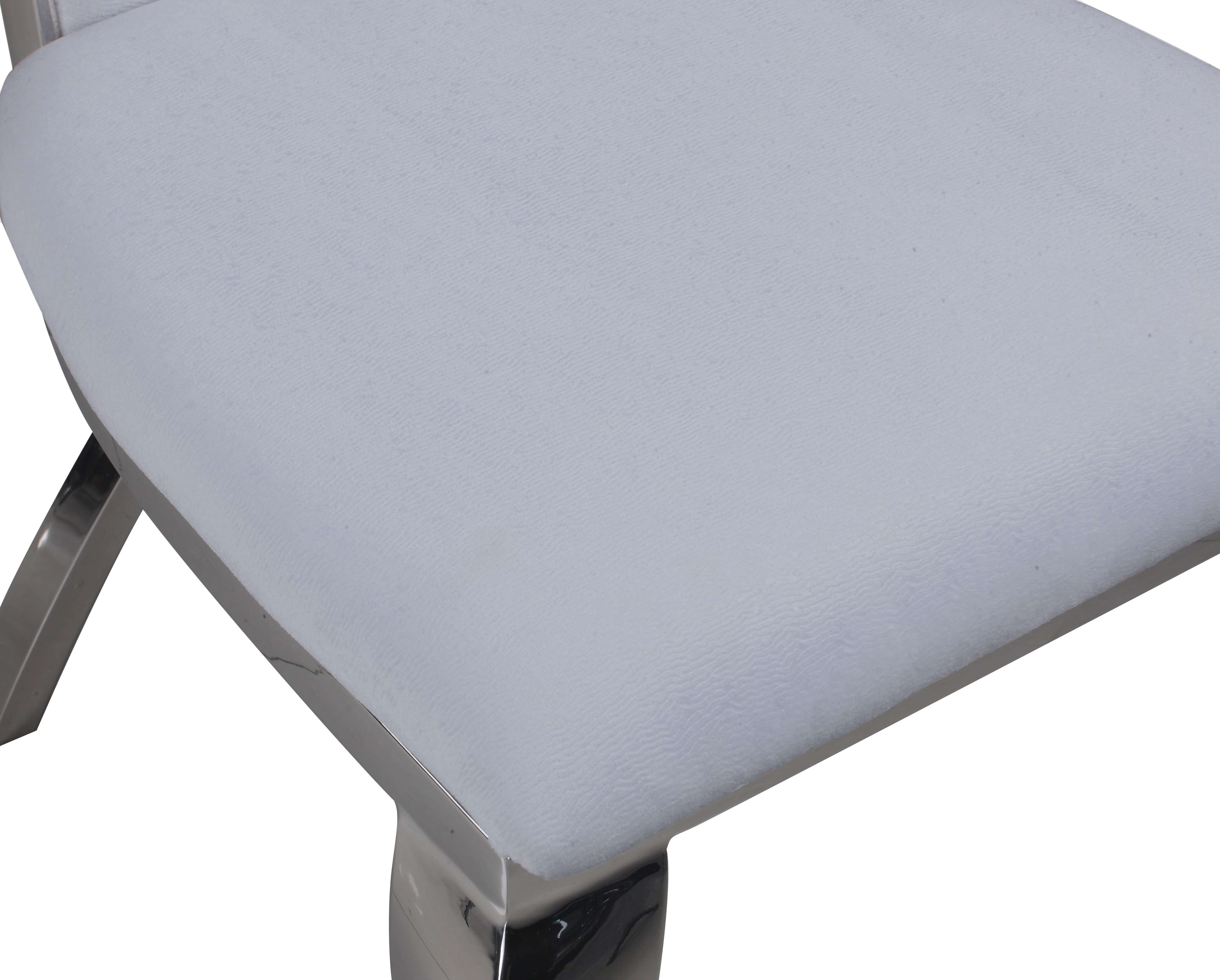 Nadia Contemporary Design Tall Back Farbic Side Chair