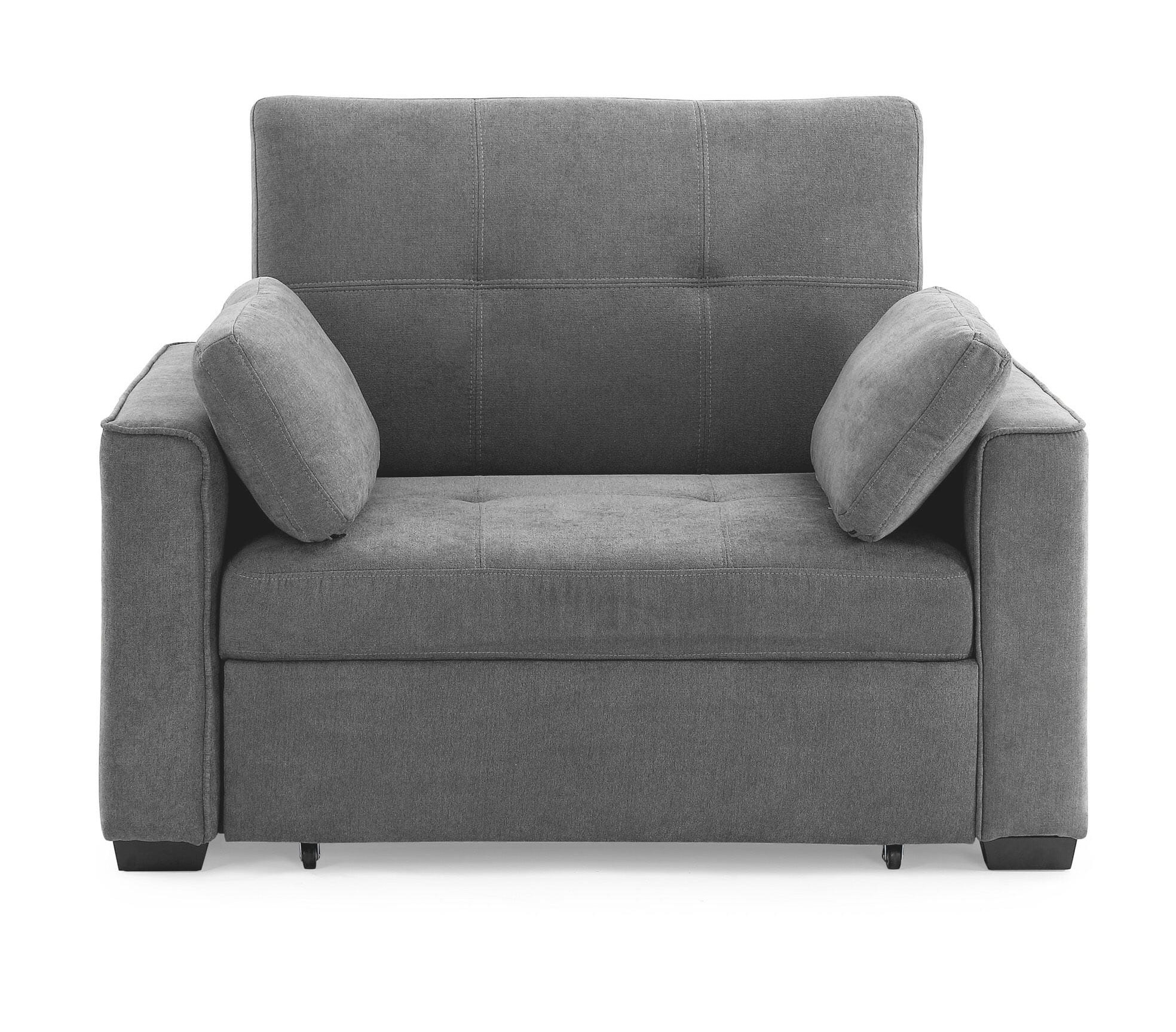 Nantucket Fabric Twin Sofa Sleeper - Thumbnail 3