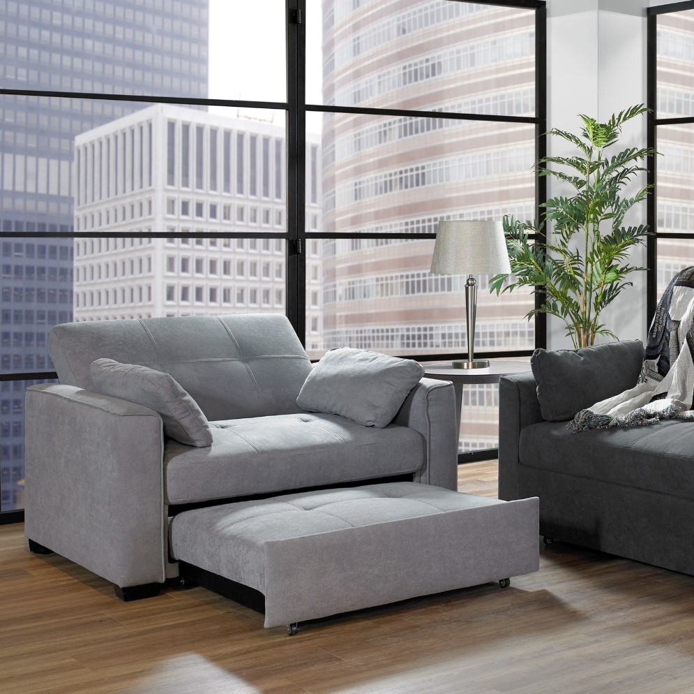 Nantucket Fabric Twin Sofa Sleeper