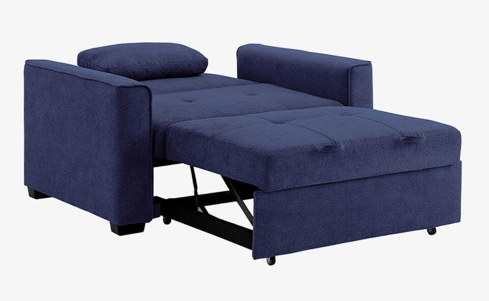 Nantucket Fabric Twin Sofa Sleeper
