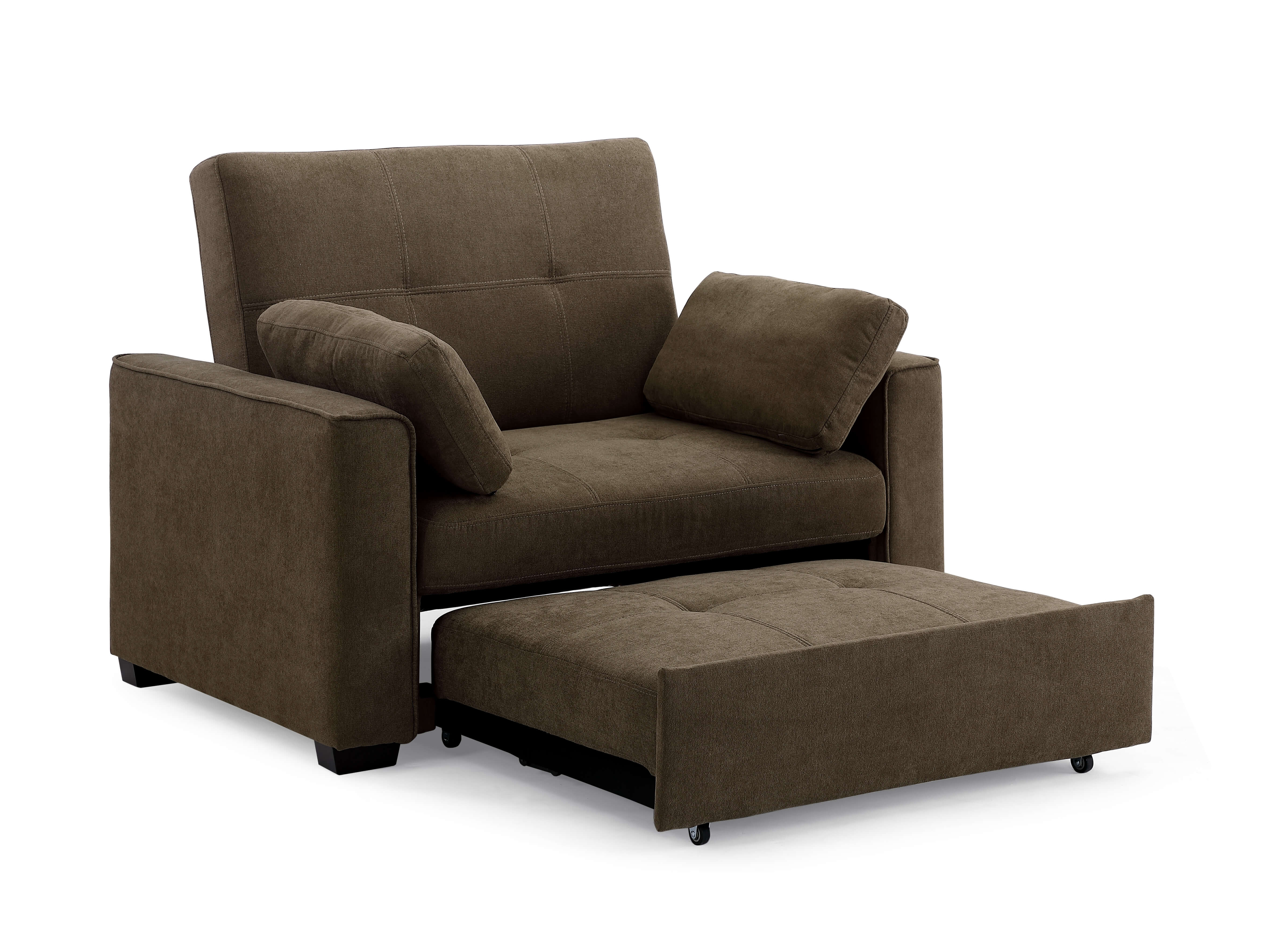 Nantucket Polyester Fabric Twin Sofa Sleeper