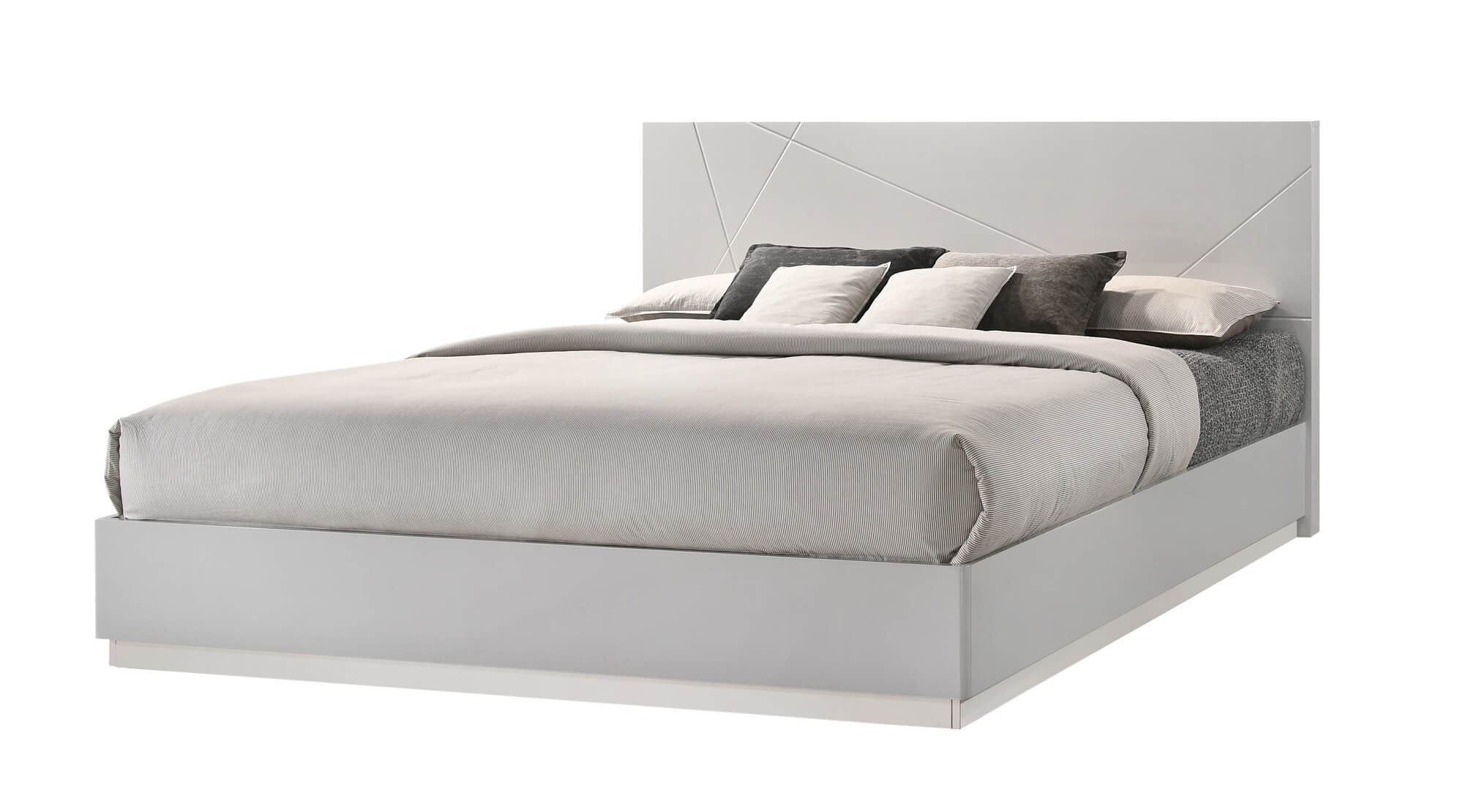 Naples Modern Platform Bed, Twin Size