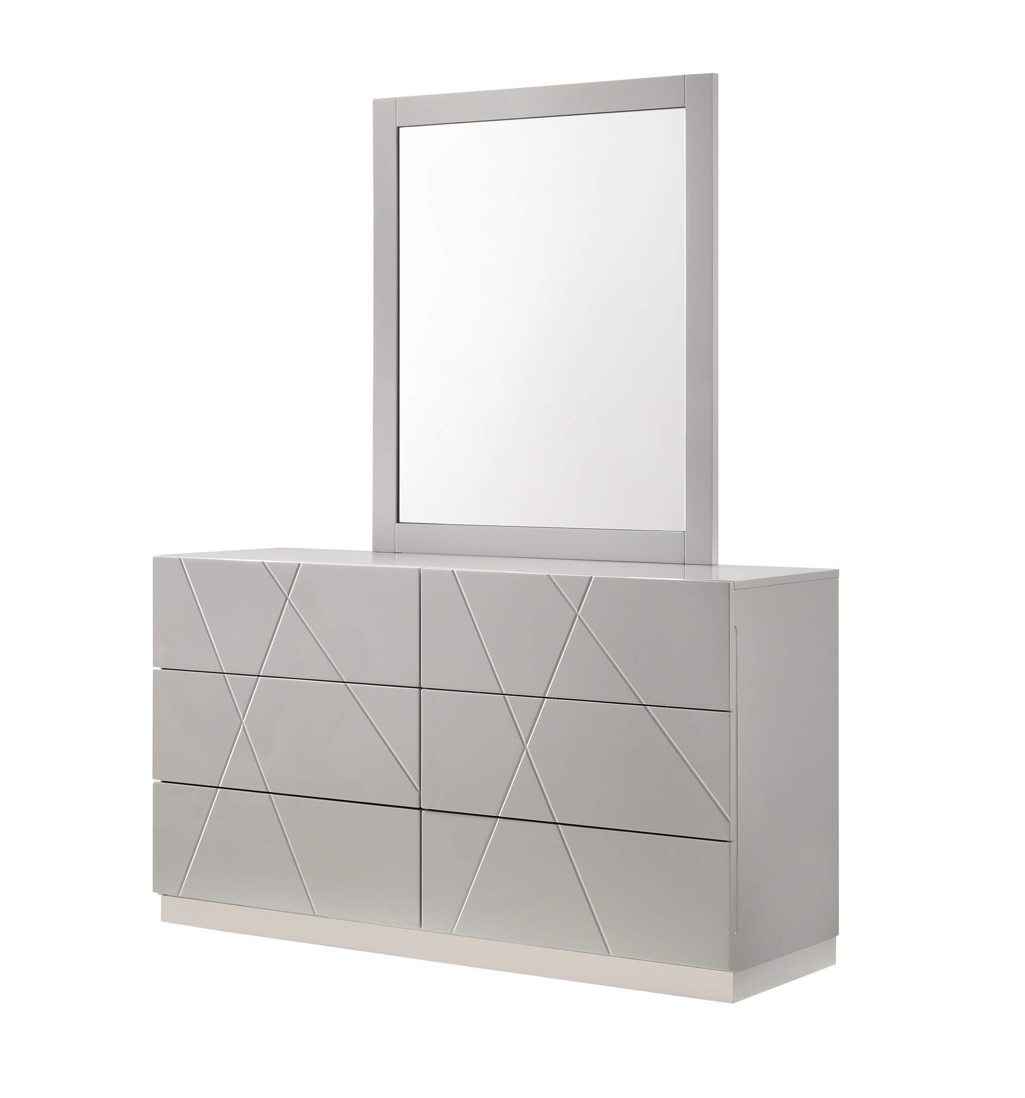 Naples Modern Dresser w/Mirror