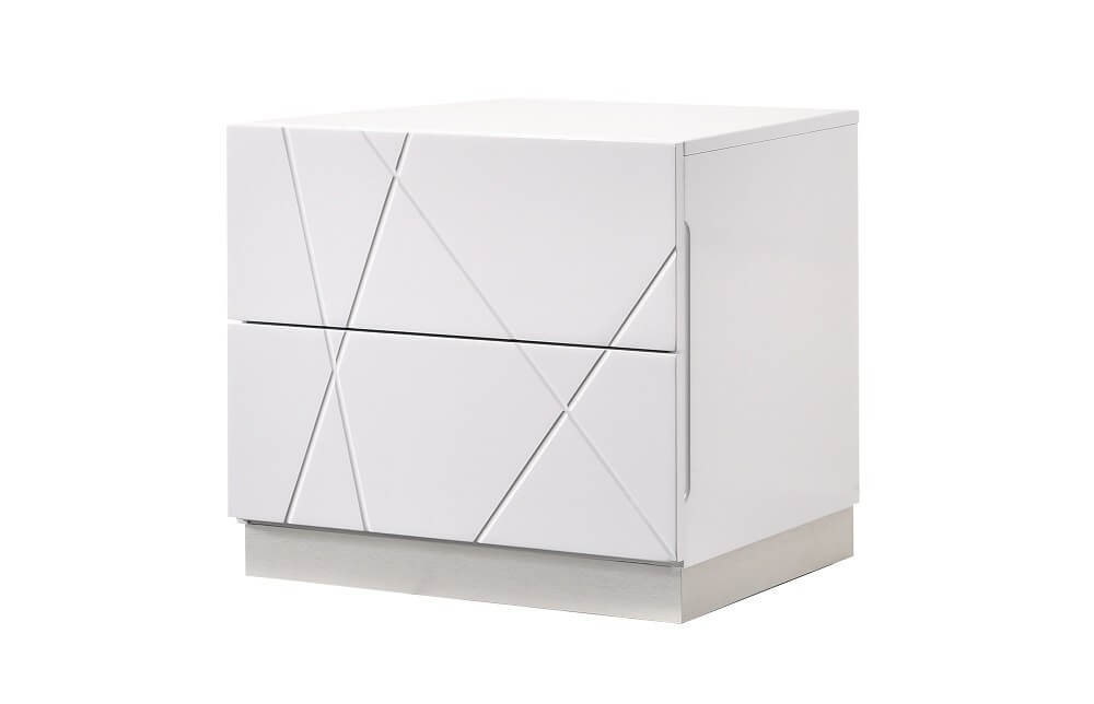 Naples Modern Lacquer Nightstand