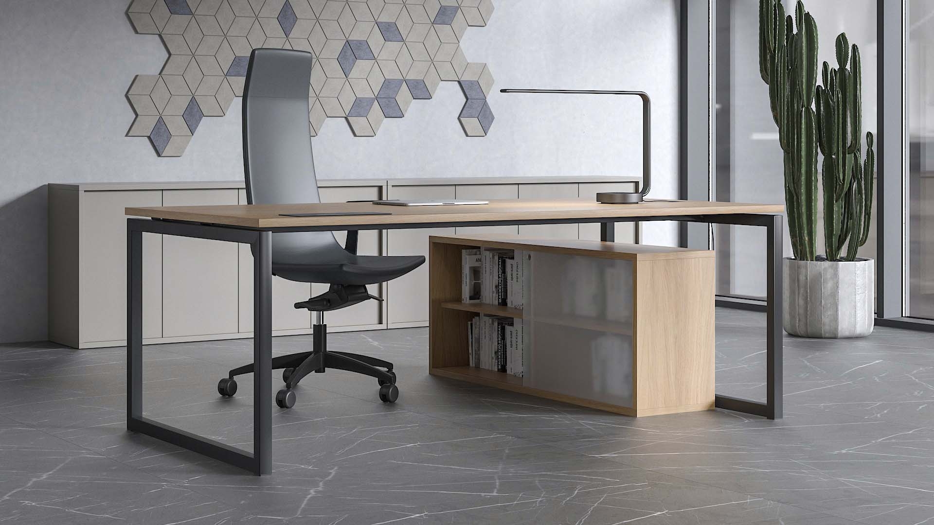 Nova O Executive Desk by NARBUTAS