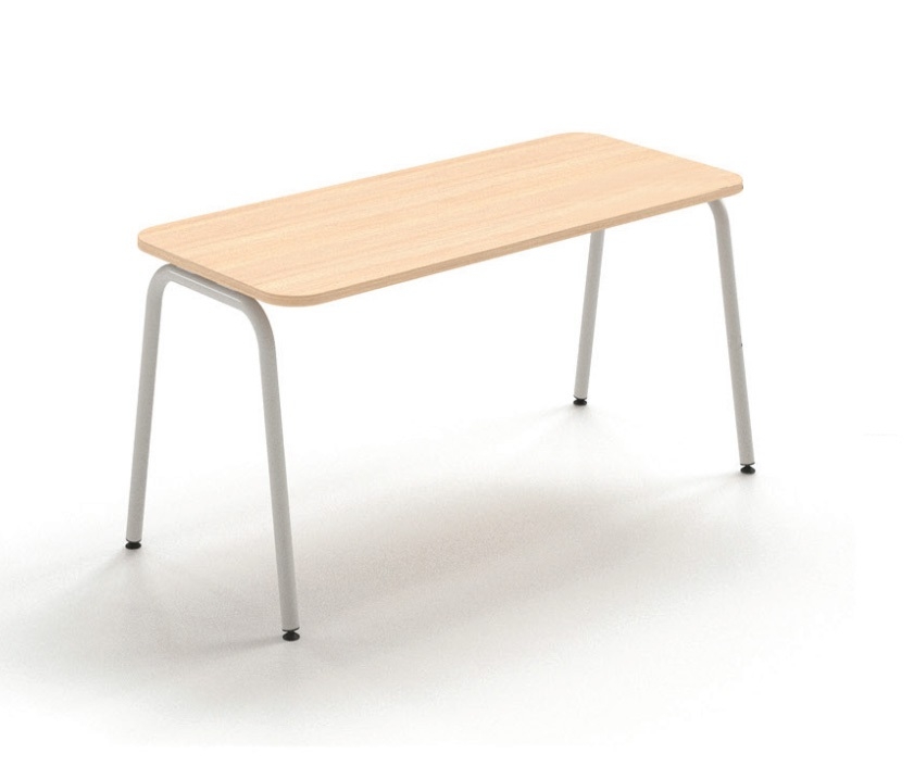 Round 70.8" Melamine Single Office Desk for 1 Person
