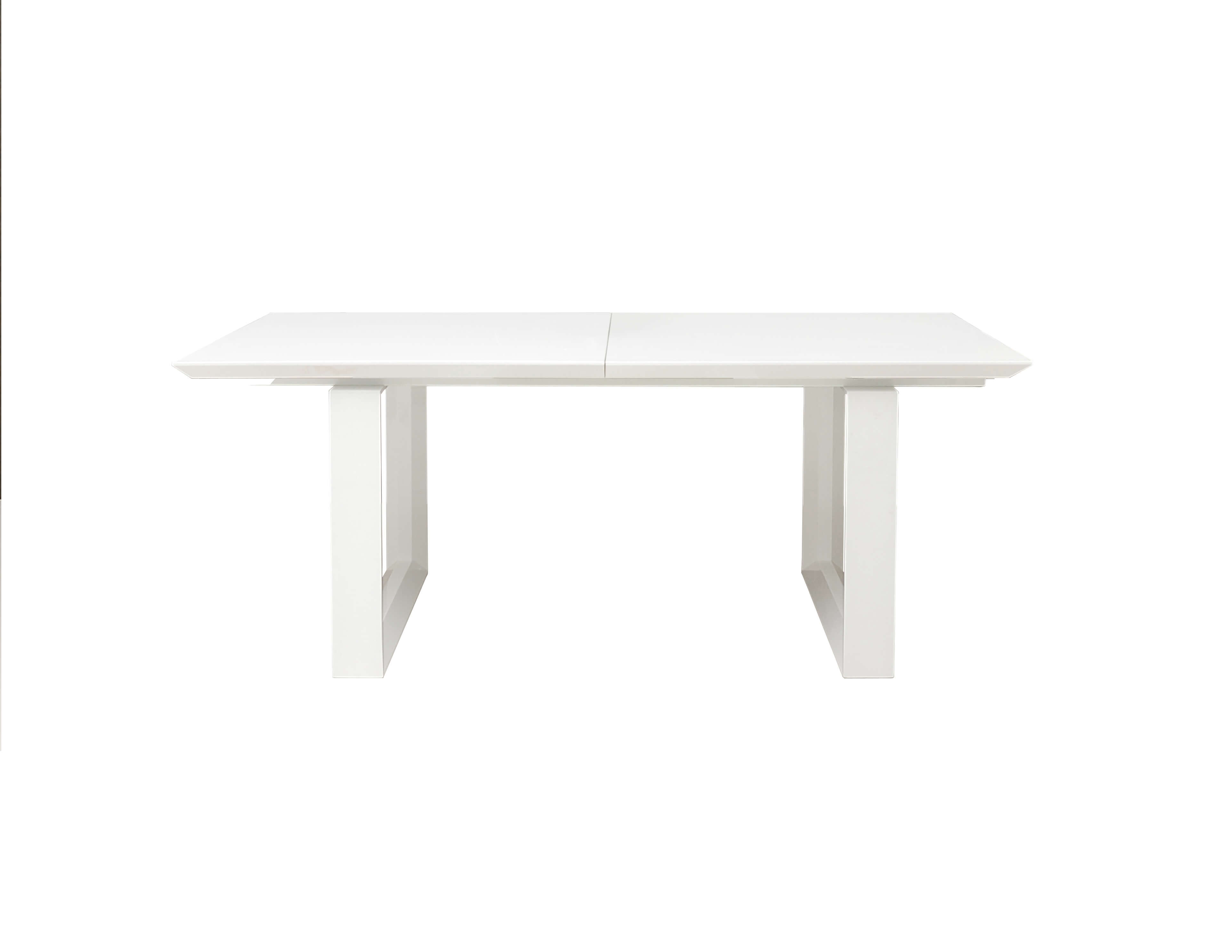 Natalia Lacquer/Leather Dining Room Set by Sharelle Furnishings