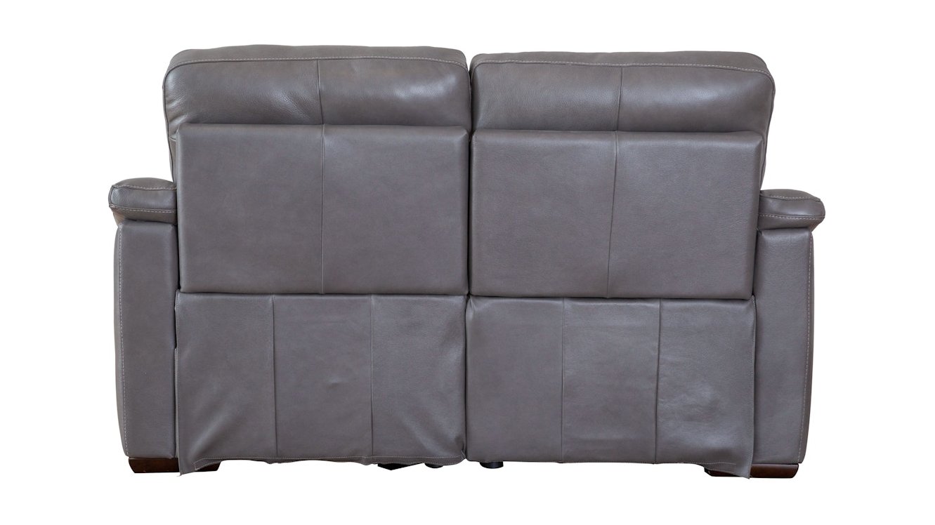 Pazienza Leather Power Reclining Loveseat w/Adjustable Headrest