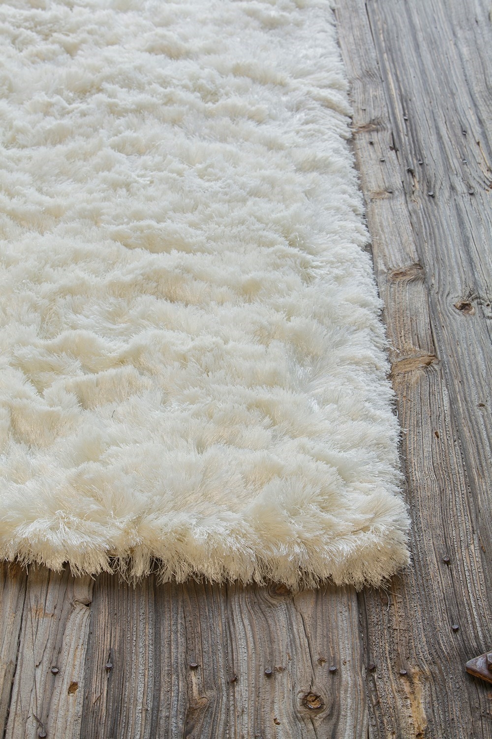 Naya Polyester Rectangular Handmade Rug, 7'9" x 10'6"