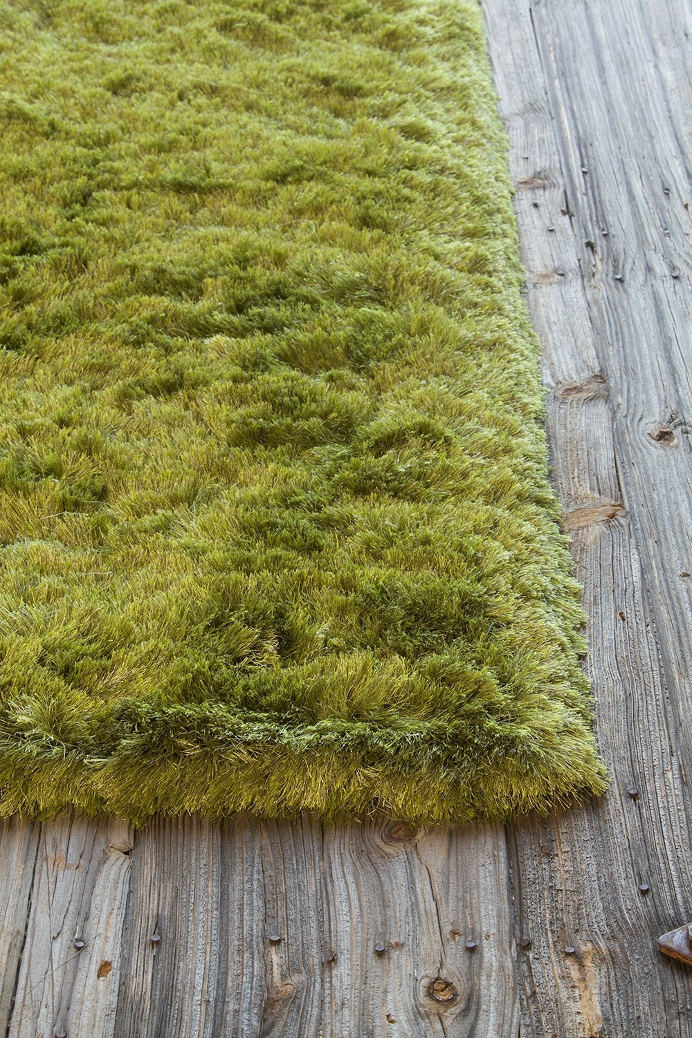 Naya Polyester Rectangular Handmade Rug, 7'9" x 10'6"