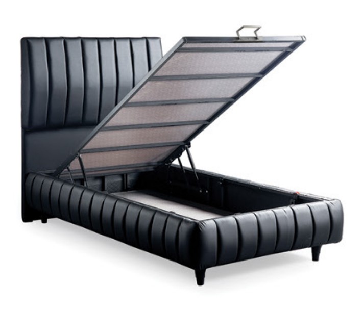 Nirvana PU Panel Storage Bed