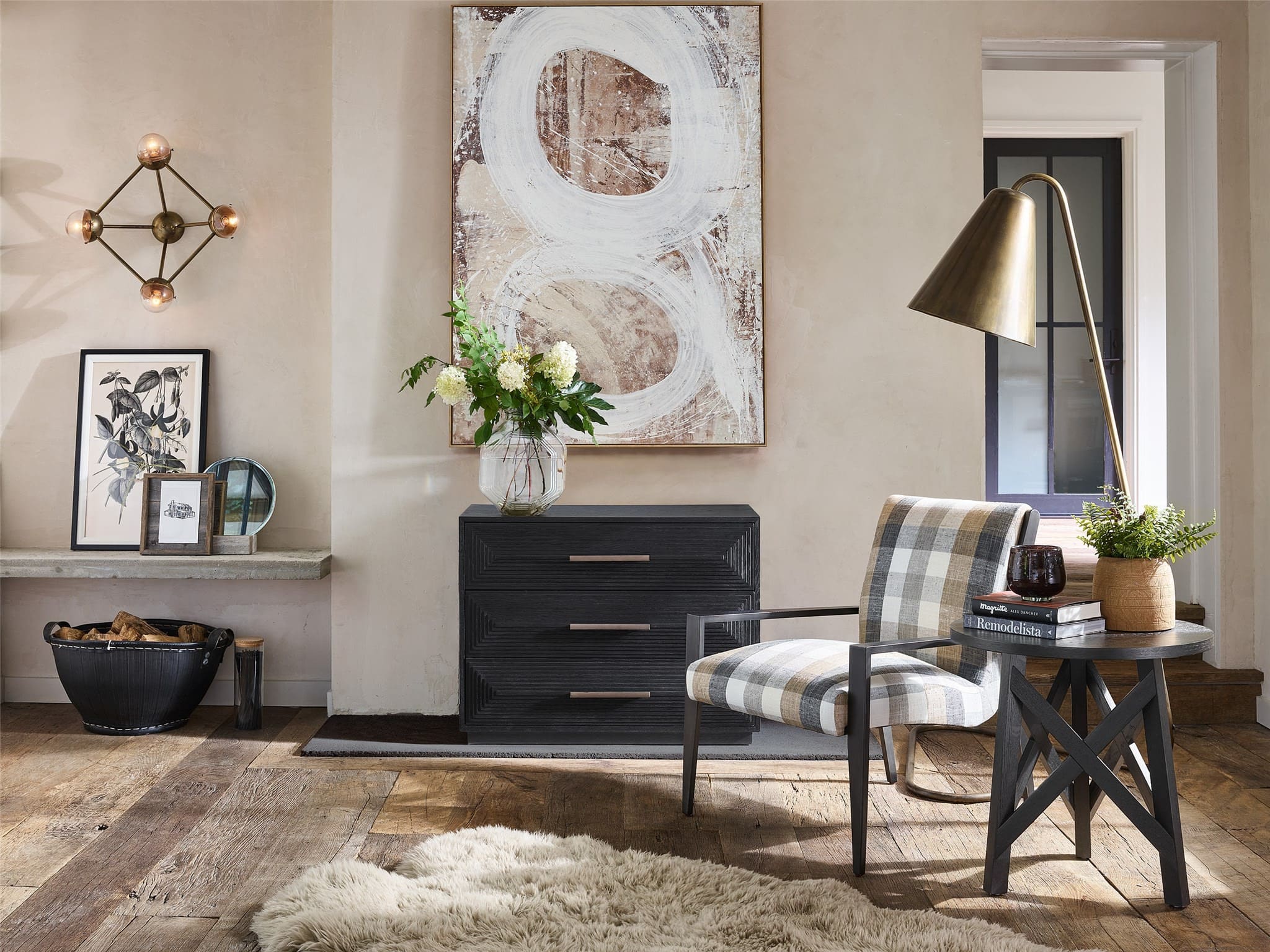Collins Wood Chest w/3 Drawers
