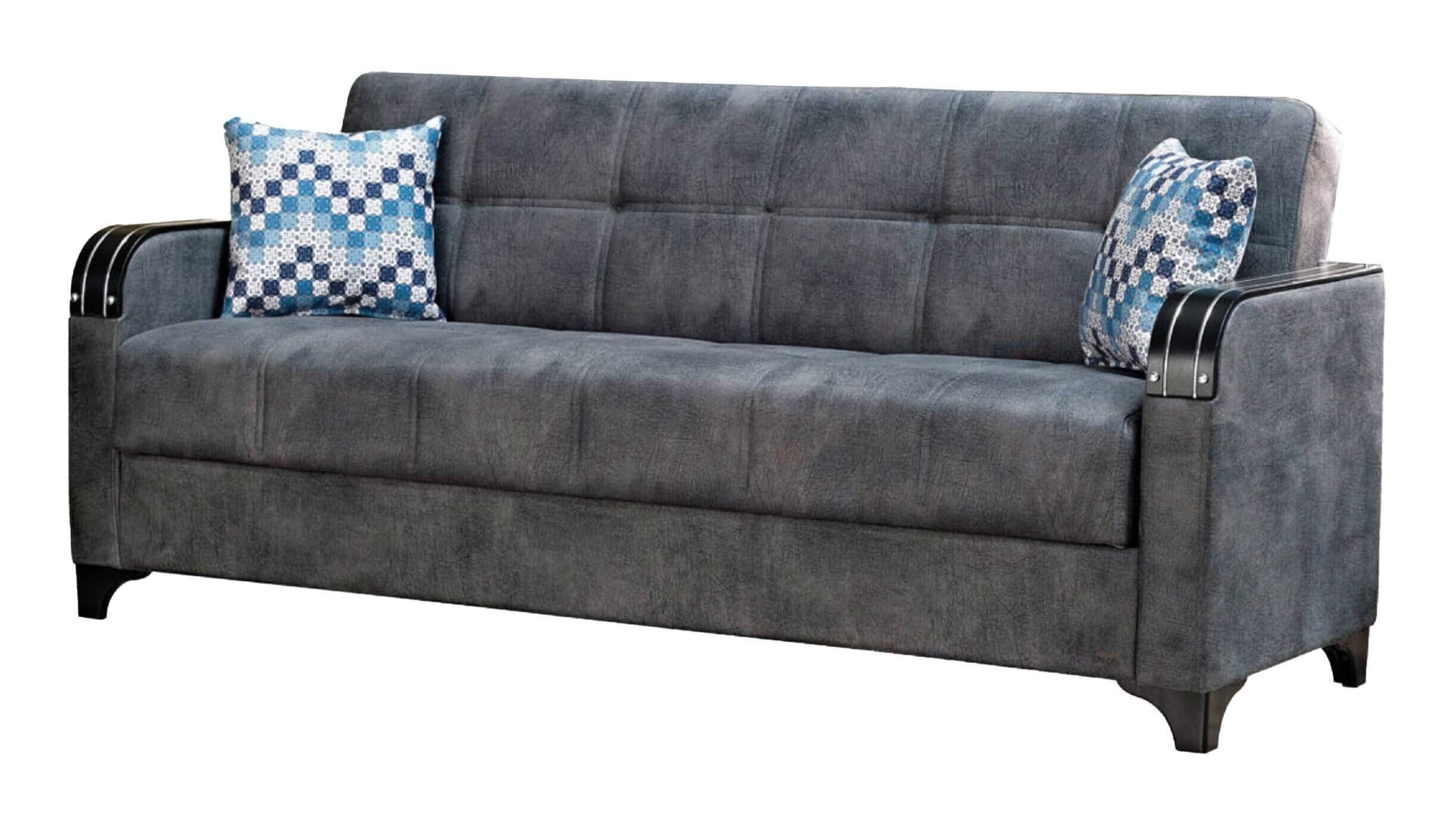 Nebraska Fabric Storage Sleeper Living Room Set