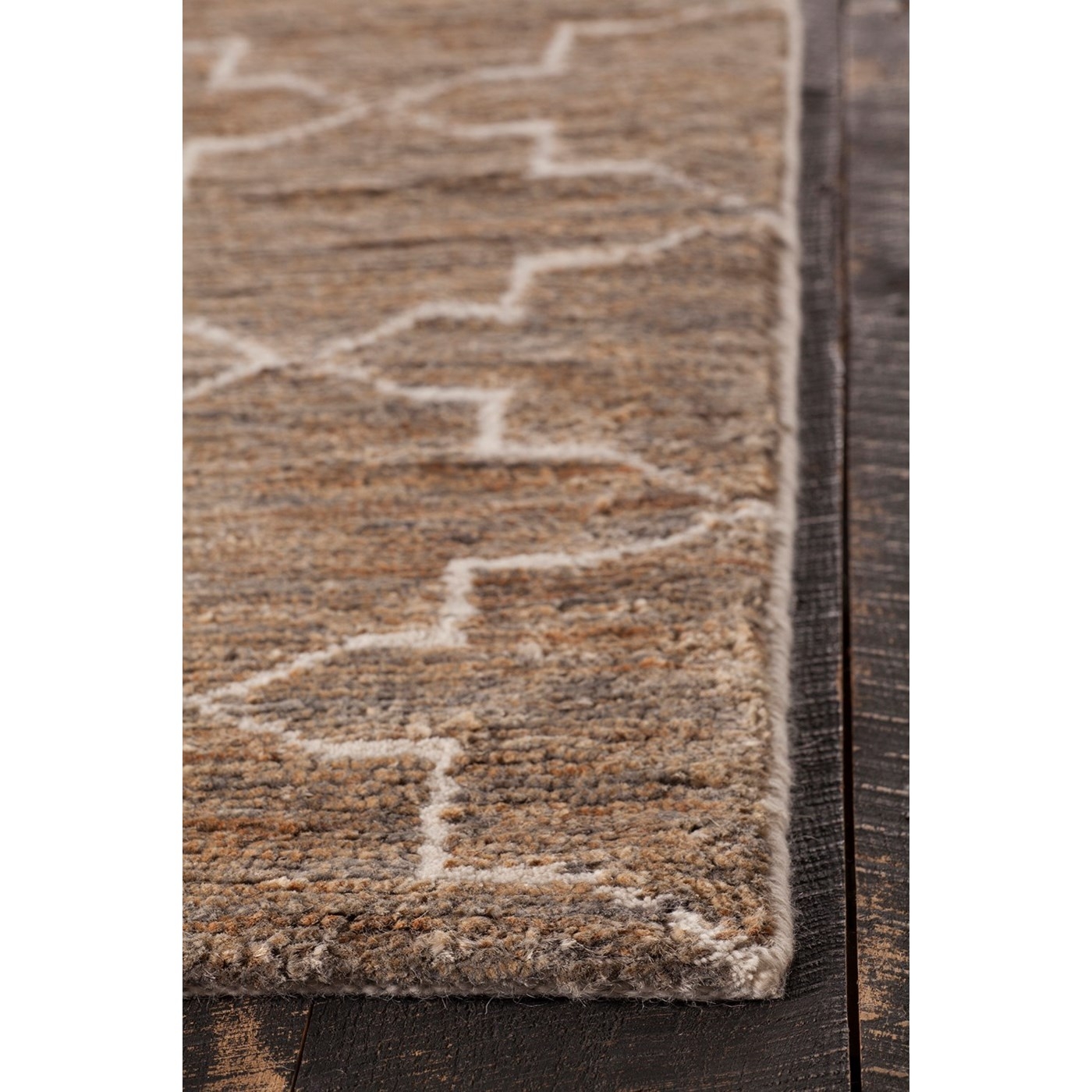Nesco Jute/Wool Rectangular Handmade Rug, 5' x 7'6"