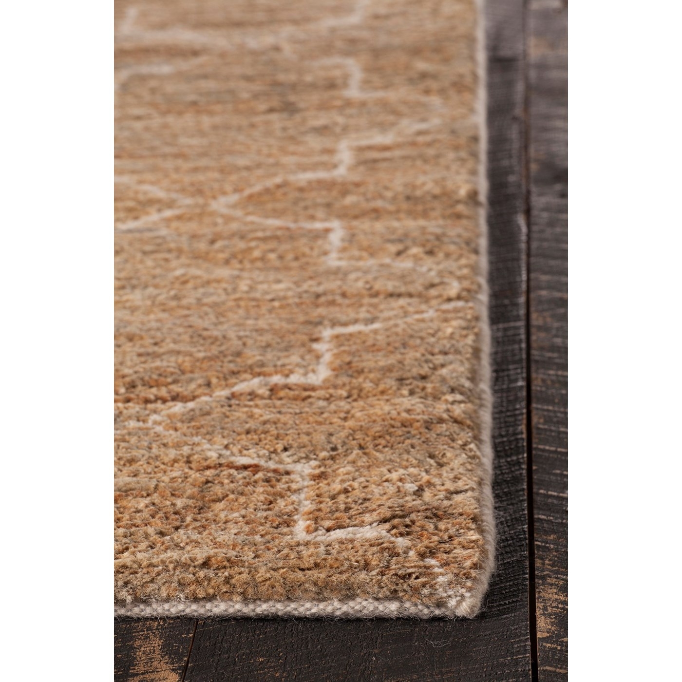 Nesco Jute/Wool Rectangular Handmade Rug, 7'9" x 10'6"