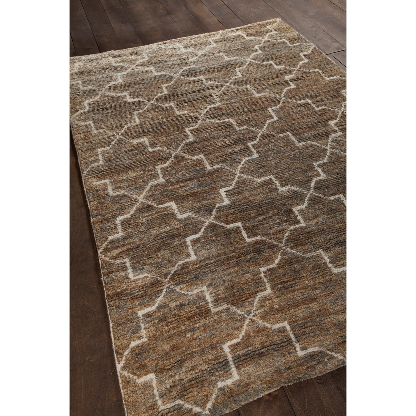 Nesco Jute/Wool Rectangular Handmade Rug, 5' x 7'6"