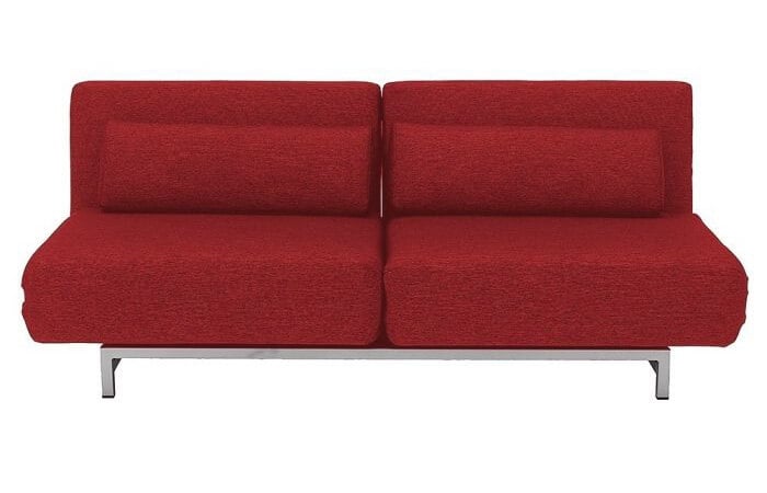 LK06-2 Premium Sofa Bed, Red by J&M Furniture