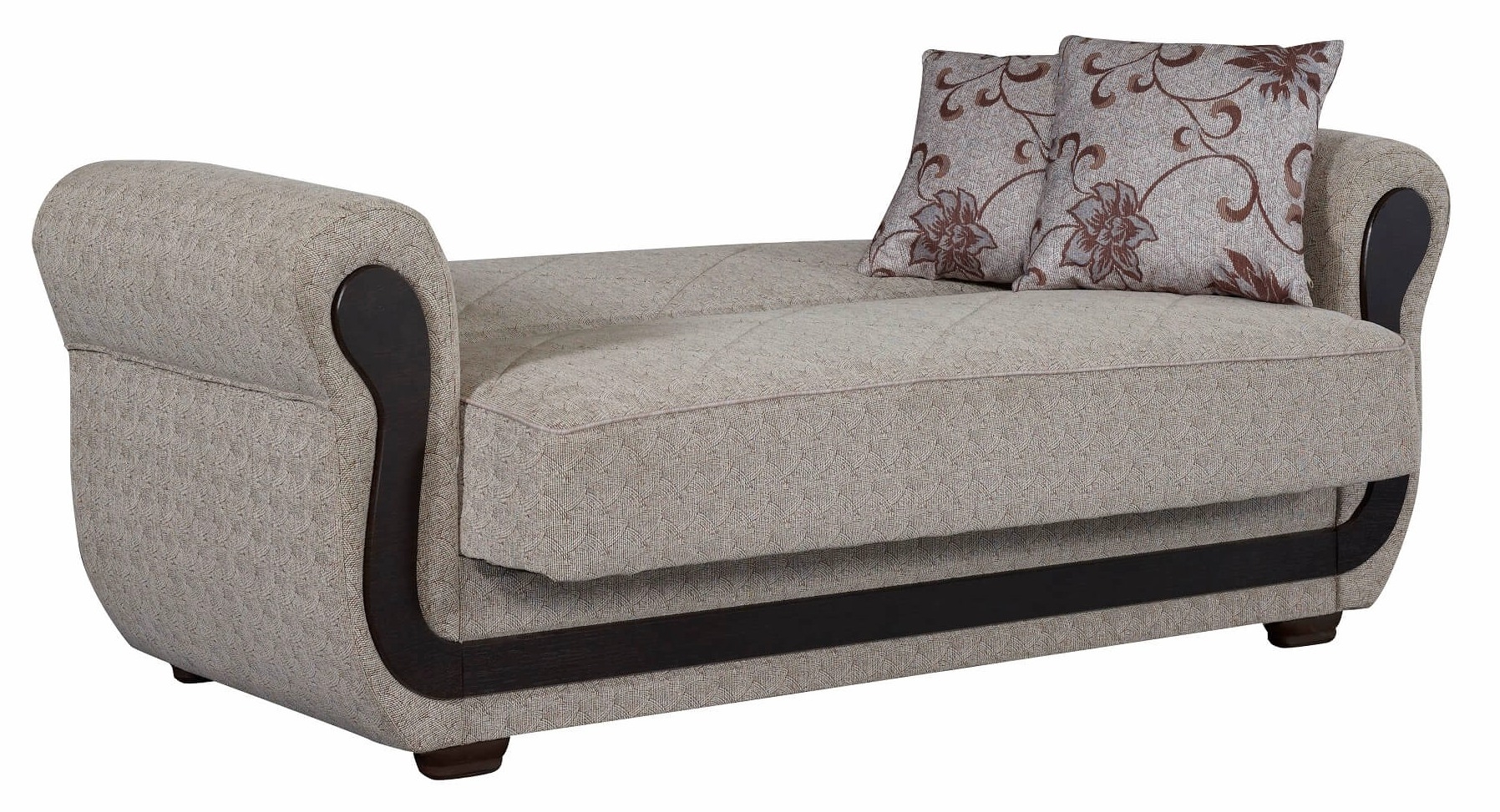 Newark Fabric Storage Loveseat