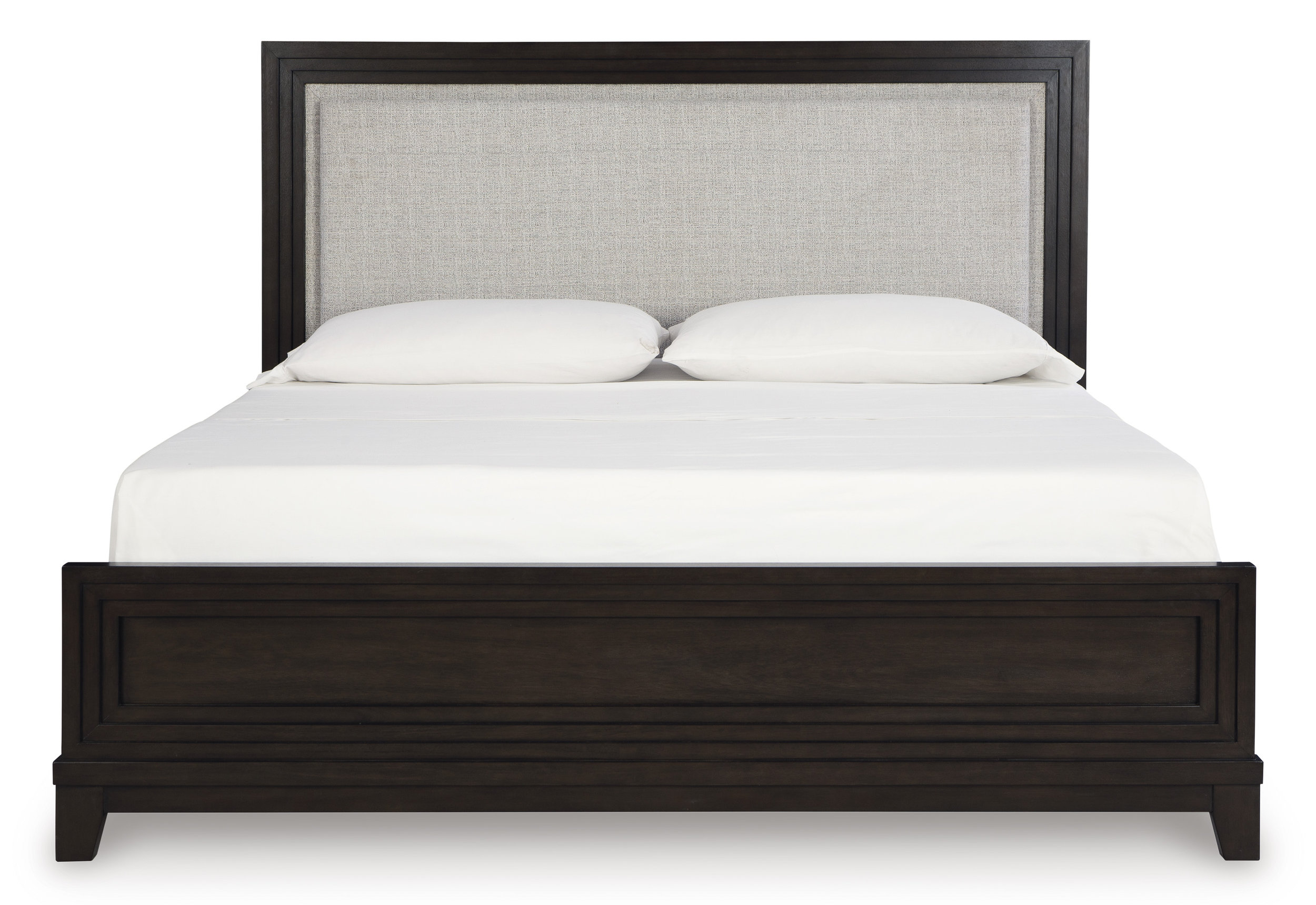 Neymorton Polyester/Wood Panel Bed, California King Size
