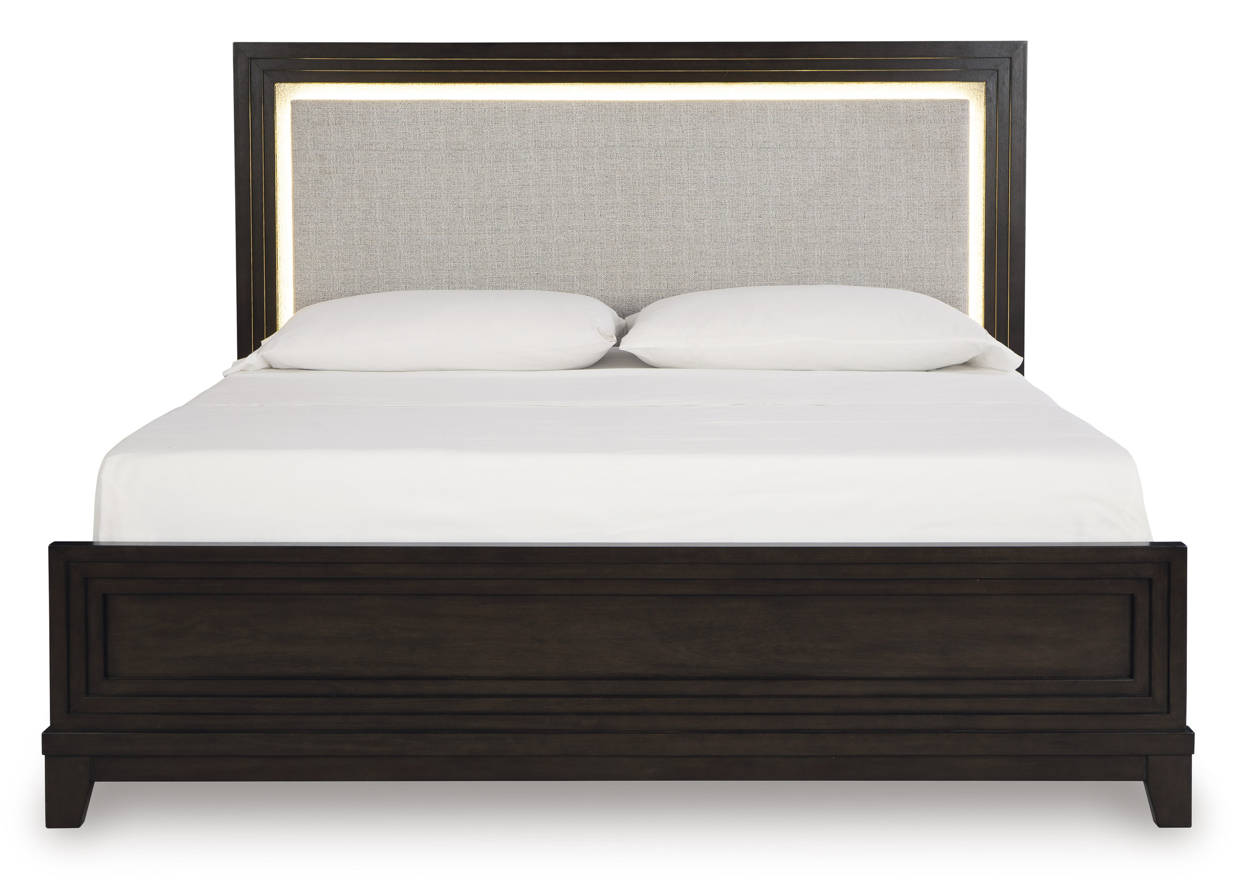 Neymorton Polyester/Wood Panel Bed