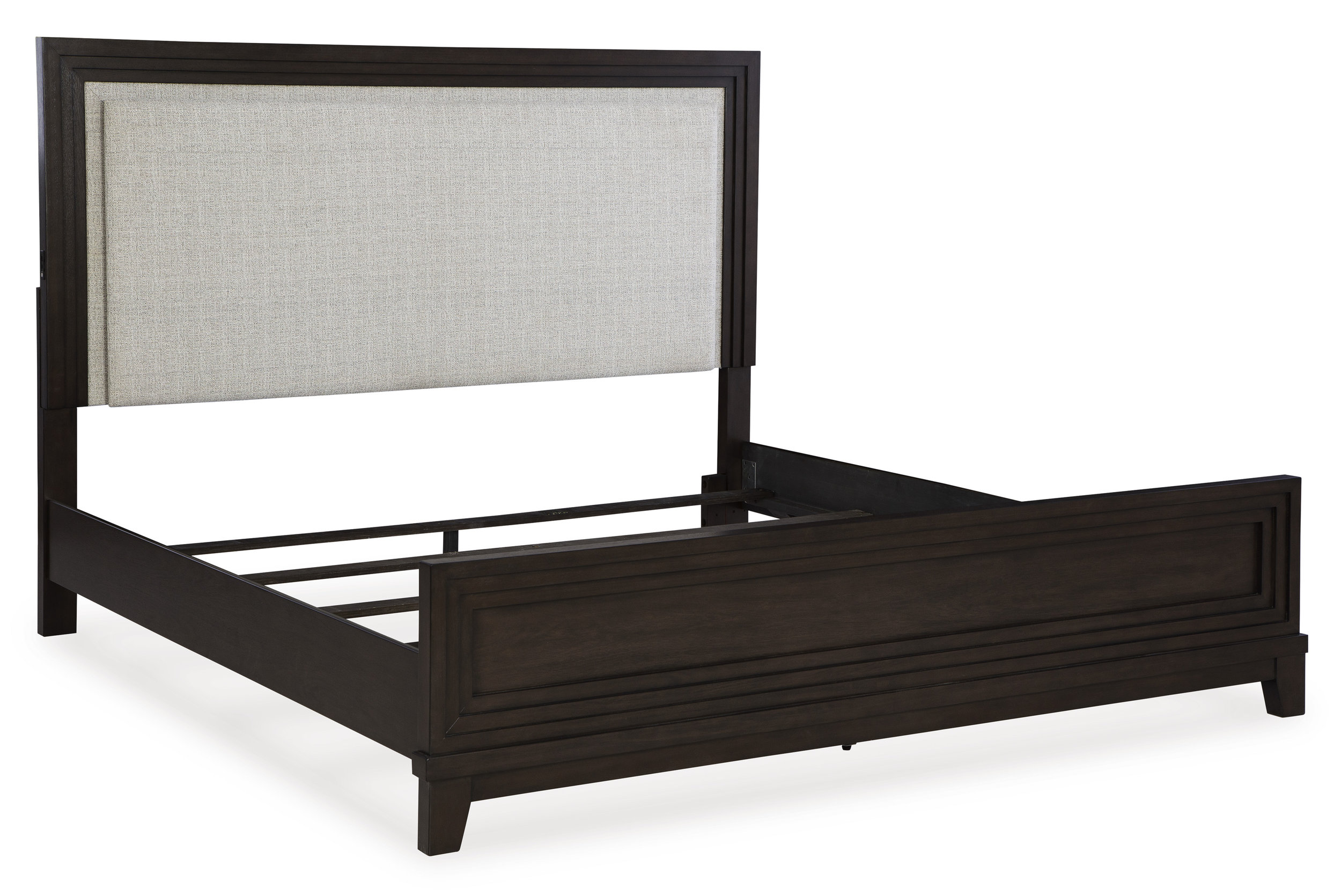 Neymorton Polyester/Wood Panel Bed