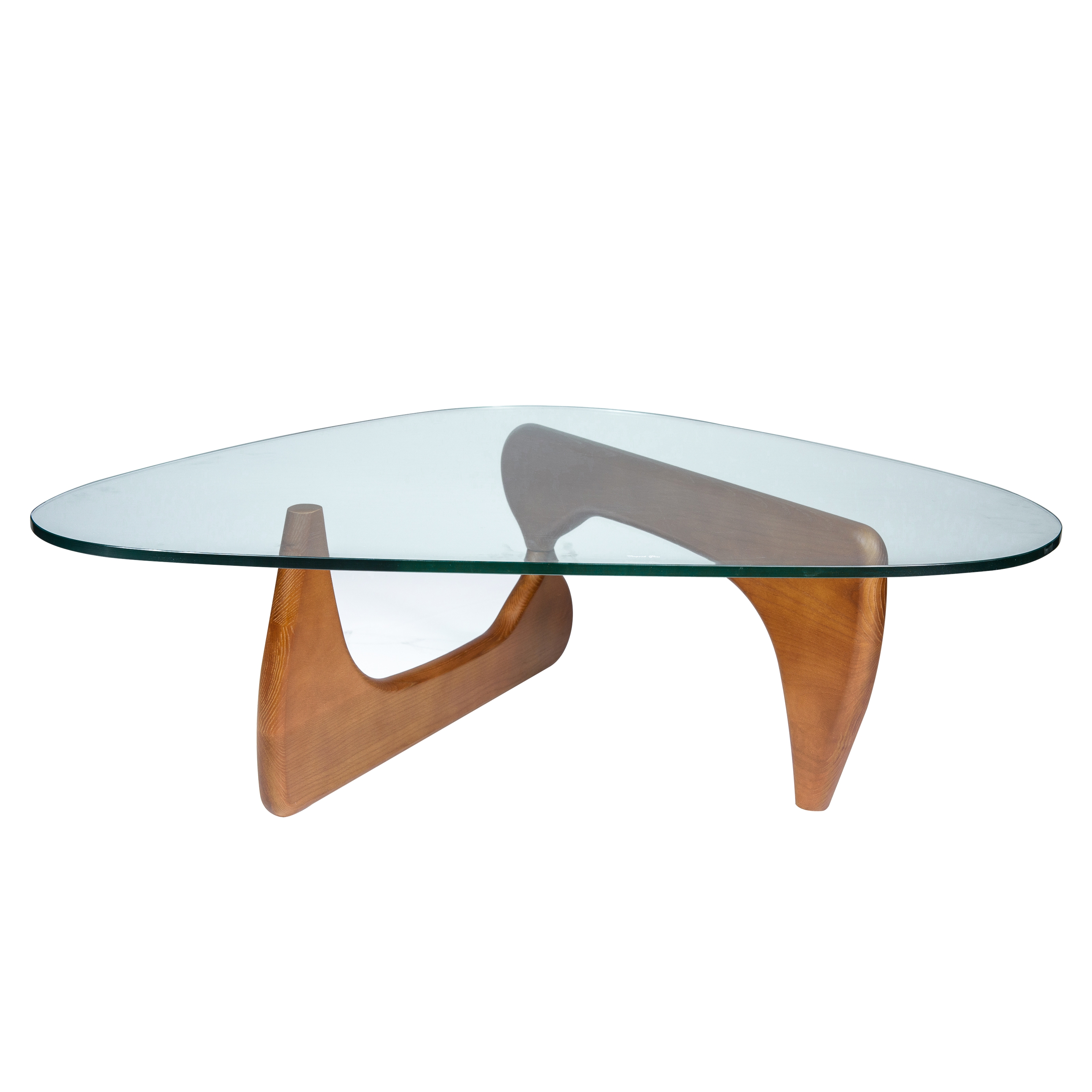 Imperial Triangle Glass Coffee Table