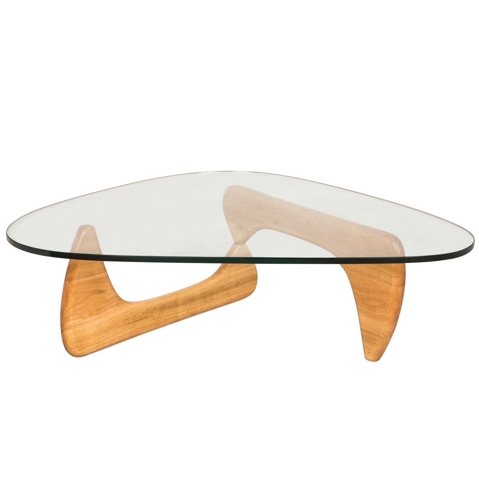 Imperial Triangle Glass Coffee Table