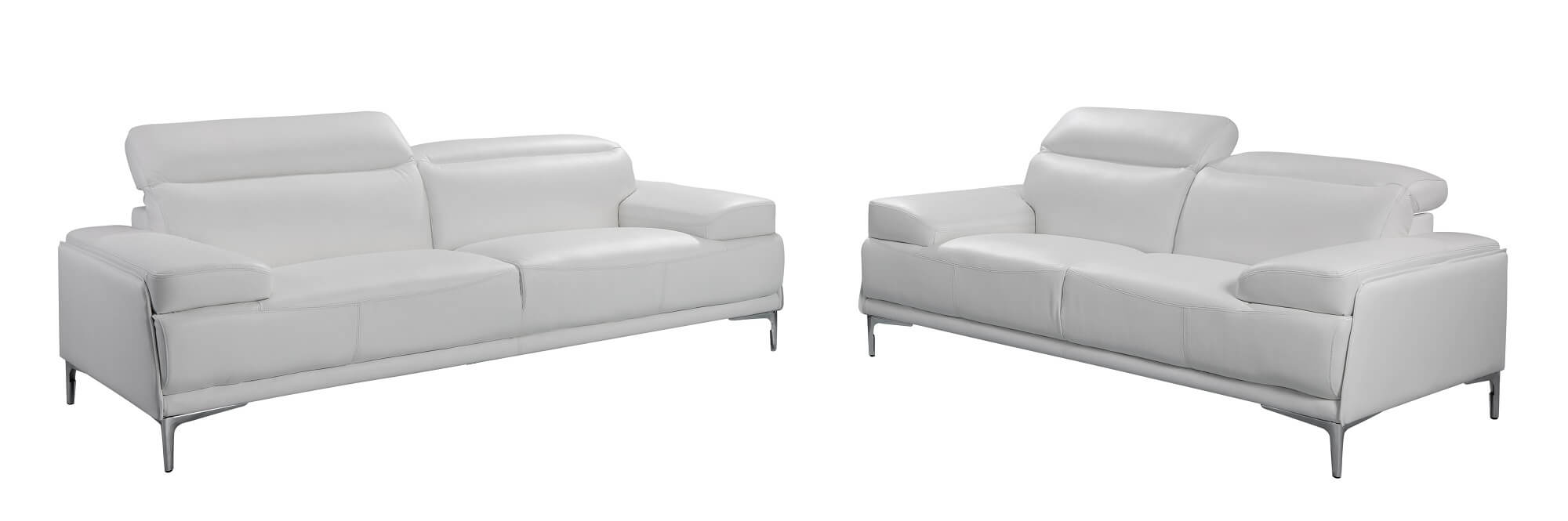 Nicolo Leather Living Room Set