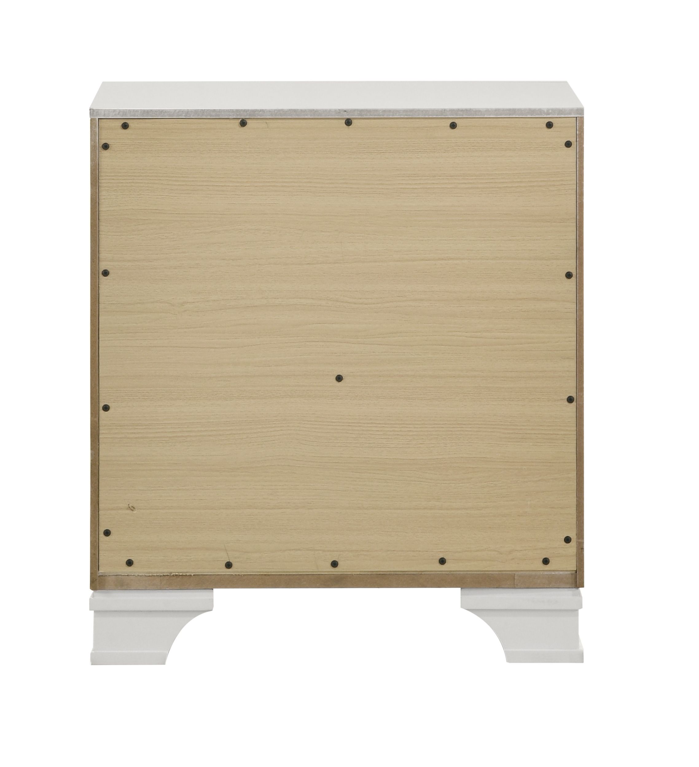 Coaster Furniture - Barzini 2-Drawer Nightstand White