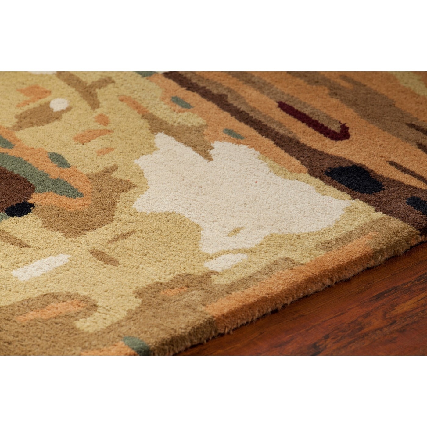 Nirvana Wool Rectangular Handmade Rug, 9' x 13'