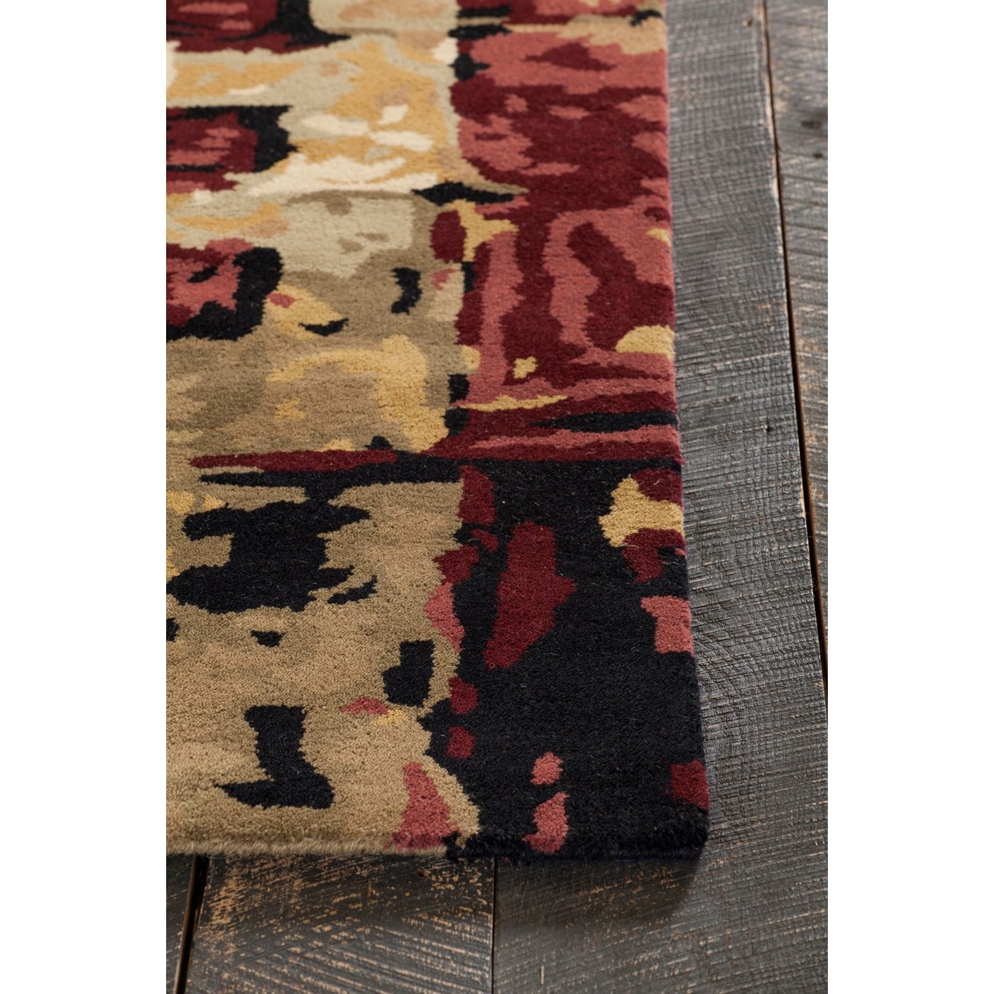 Nirvana Wool Rectangular Handmade Rug, 9' x 13'