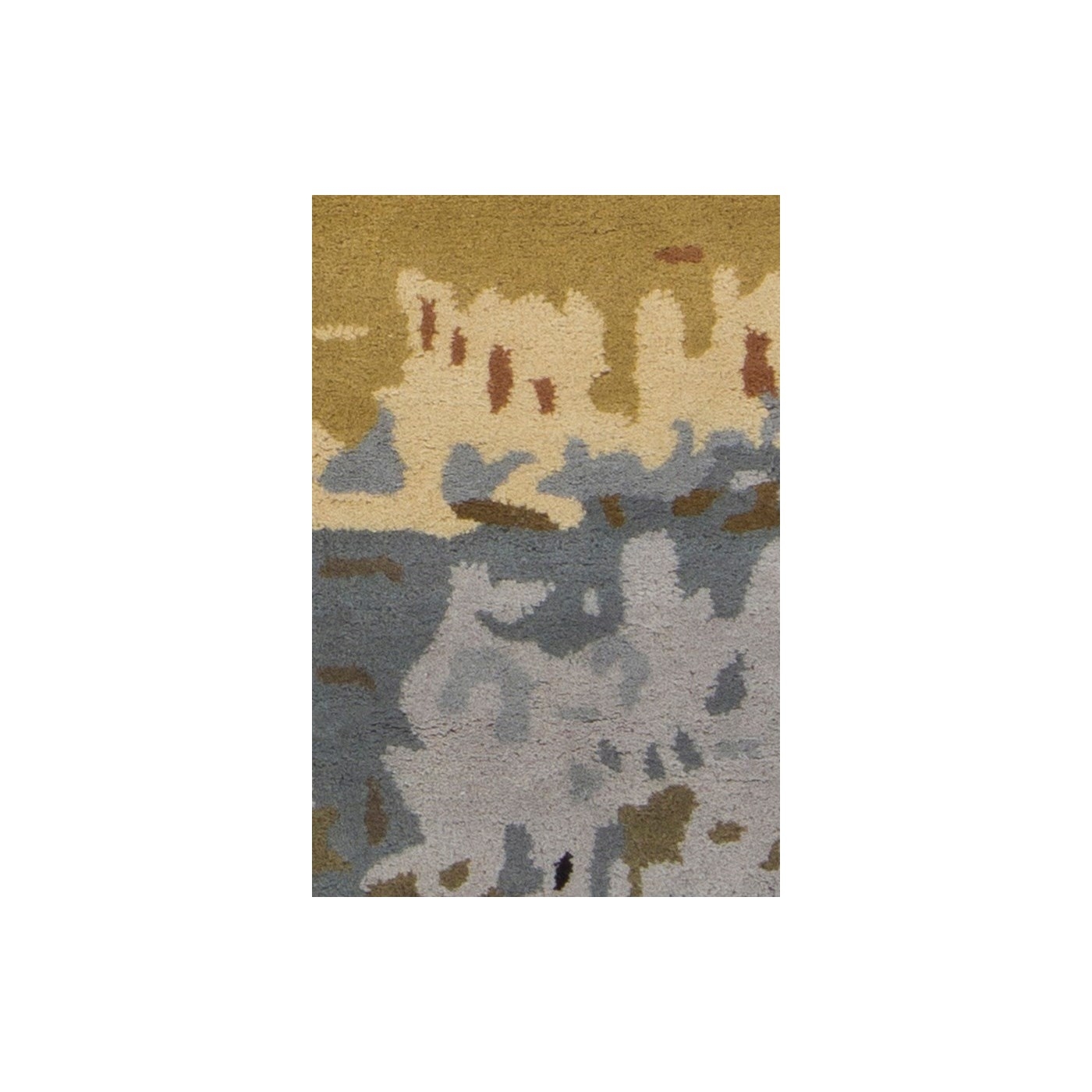 Nirvana Wool Round Handmade Rug, 7'9"