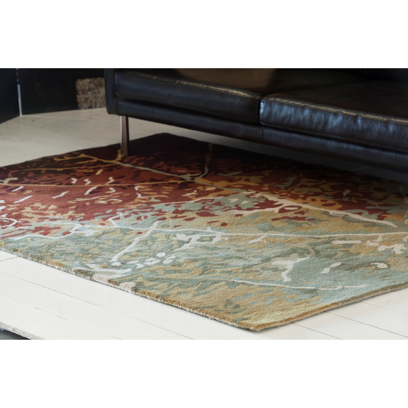 Nirvana Wool Rectangular Handmade Rug, 9' x 13'