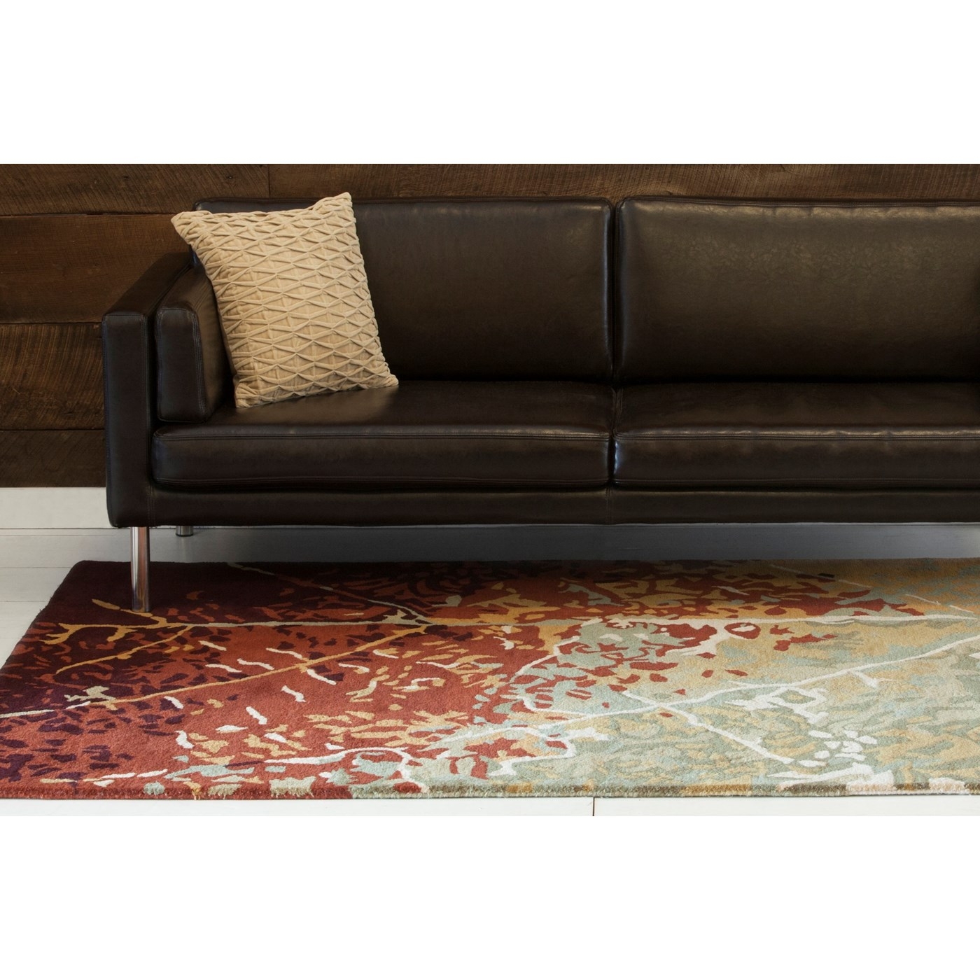 Nirvana Wool Rectangular Handmade Rug, 9' x 13'