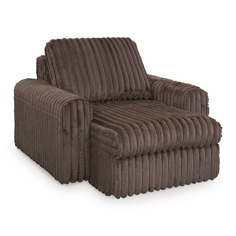 HamlinBay Fabric Power Gliding Chaise