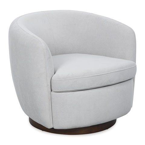 Annbury Fabric Swivel Accent Chair