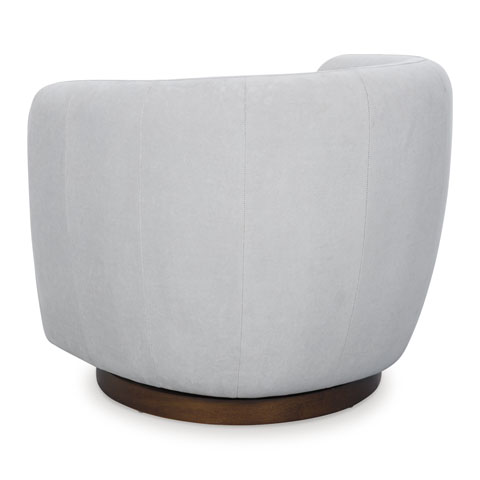 Annbury Fabric Swivel Accent Chair