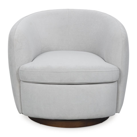 Annbury Fabric Swivel Accent Chair