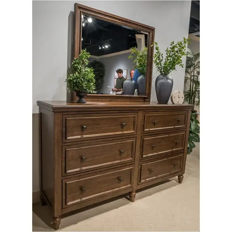 SM Sturlayne Wood/Glass Mirror