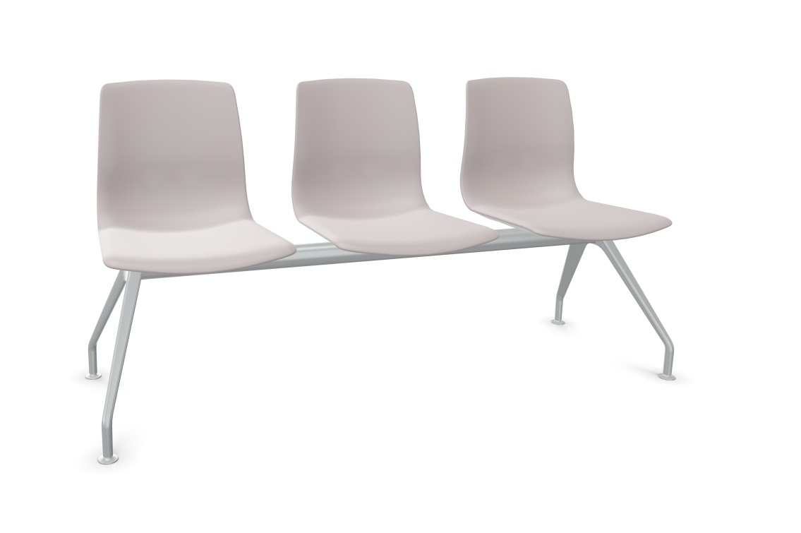 Noom 50 Polypropylene Beam Seating (3 Chairs)