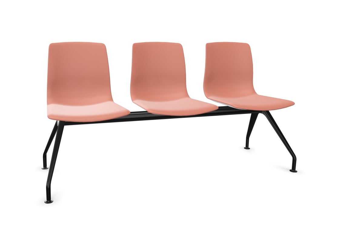 Noom 50 Polypropylene Beam Seating (3 Chairs)