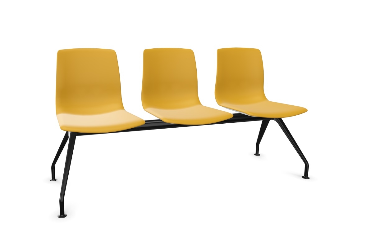 Noom 50 Polypropylene Beam Seating (3 Chairs)