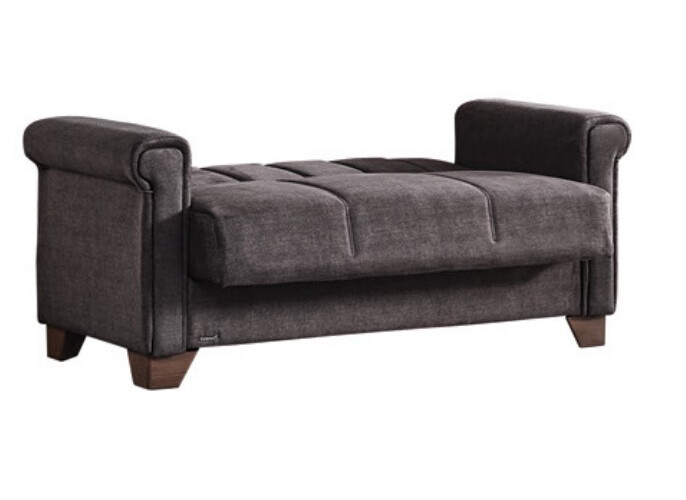 Nova Microfiber Convertible Loveseat