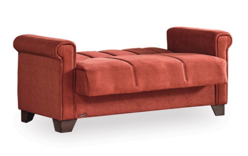 Nova Microfiber Convertible Loveseat