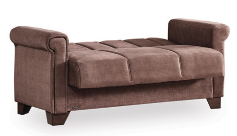 Nova Microfiber Convertible Loveseat
