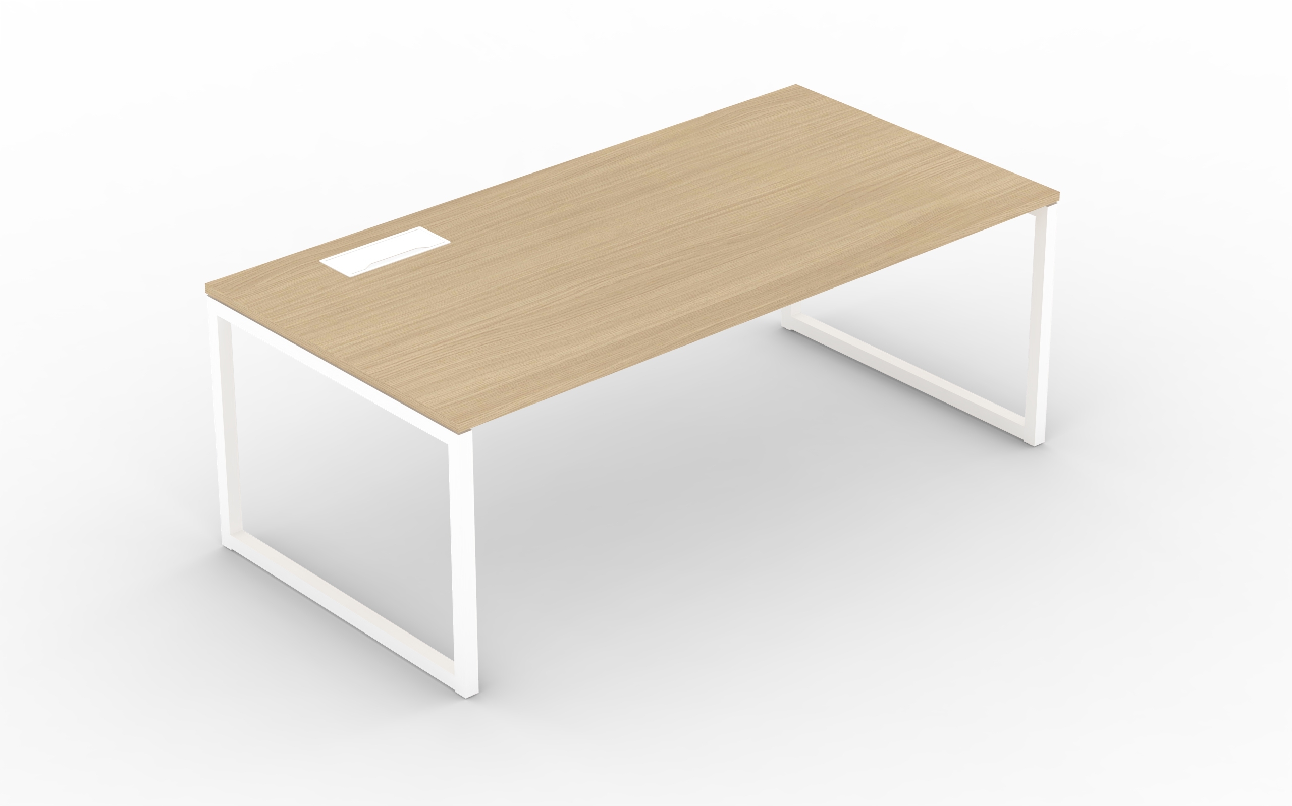 Nova O Executive Office Desk w/Metal Frame