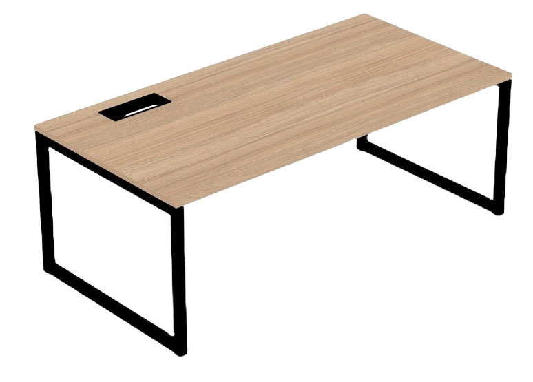Nova O Executive Office Desk w/Metal Frame