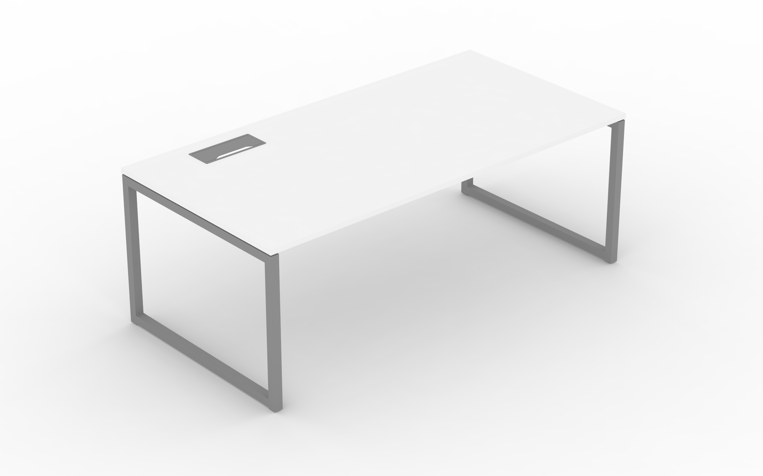 Nova O Executive Office Desk w/Metal Frame