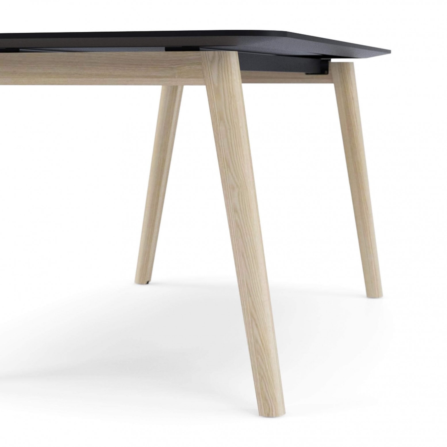 Nova Table with Fenix Top & Wood Insert